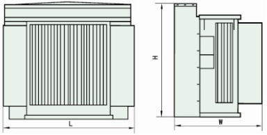 Pad mount Transformer - Drawing